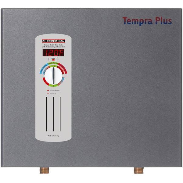 Stiebel Eltron Tempra 12 Plus Advanced Flow Control and Self-Modulating 12 kW 2.34 GPM Electric Tankless Water Heater