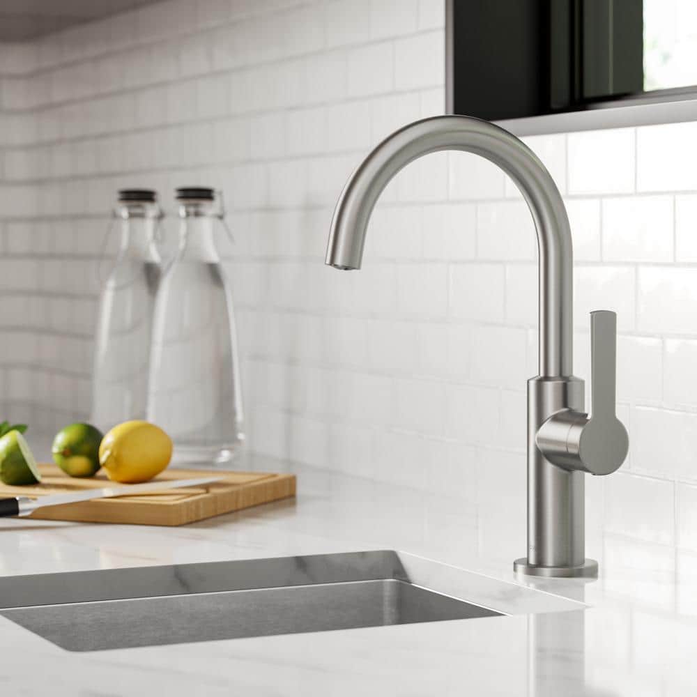 Oletto Stainless Steel Single Handle Kitchen Bar Faucet