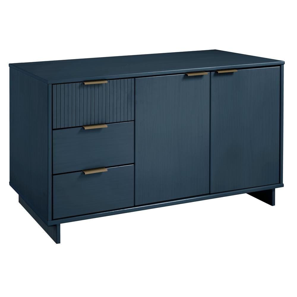 Granville 55" Midnight Blue MDF Modern Sideboard