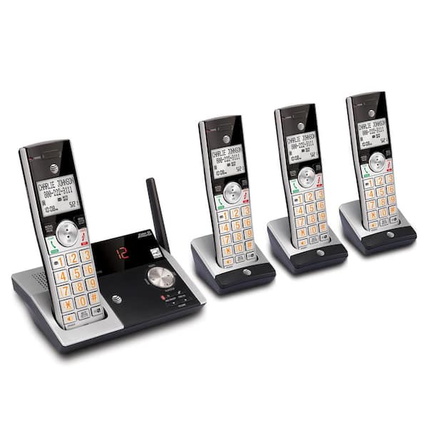 AT and T DECT 6.0 4-Handset Expandable Digital Cordless Answering System and Caller ID