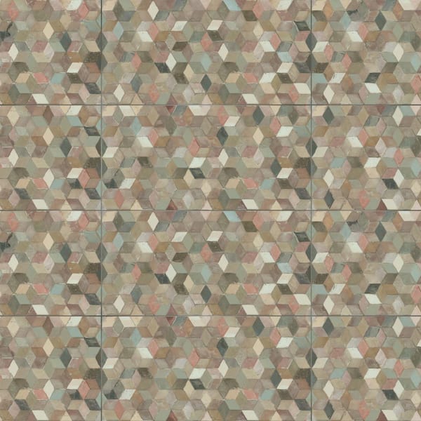 Merola Tile Pictura Faber Canosa 5-7/8 in. x 7-7/8 in. Porcelain Floor and Wall Take Home Tile Sample