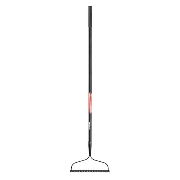 57 in. Fiberglass Handle 16-Tines Bow Rake