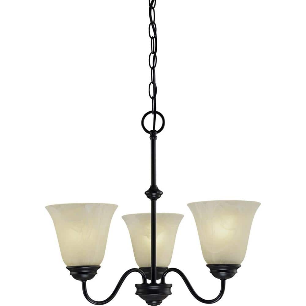 Hammond 3-Light Antique Bronze Interior Chandelier price history on PriceWatchPro