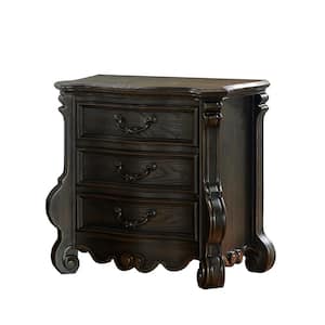 Rhapsody Brown 3-Drawer Nightstand