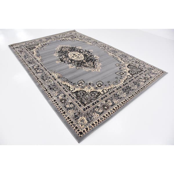 Reza Washington Gray 6' 0 x 9' 0 Area Rug