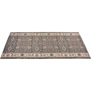 Antique Collection Series Vintage Persian Mahal Gray 32 in. x 22 ft. Your Choice Length Stair Runner