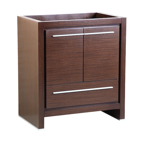 Fresca Allier 30 in. Modern Bathroom Vanity Cabinet in Wenge Brown