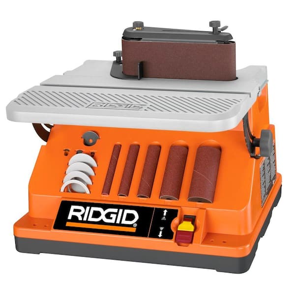 RIDGID 5 Amp Corded Oscillating Edge Belt/Spindle Sander