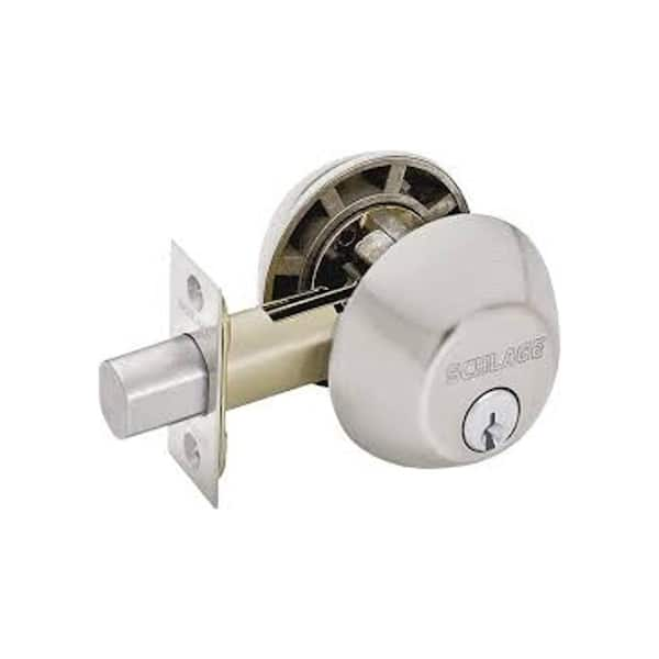 Schlage Double Cylinder Satin Nickel Deadbolt