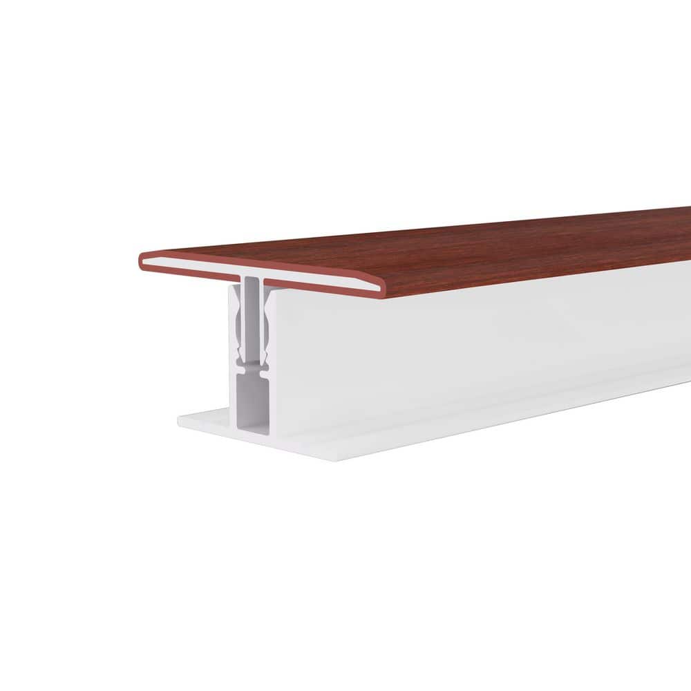 Alusions 1 in. x 2.19 in. x 8 ft. Swedish Red Composite Aluminum H Trim Kit for 5 in. Board price history on PriceWatchPro