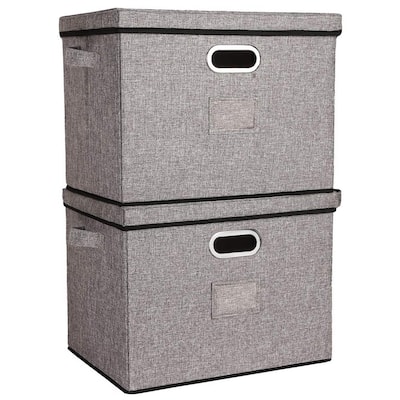 Stalwart 1 Gal. Storage Box in Metallic 75-005 - The Home Depot