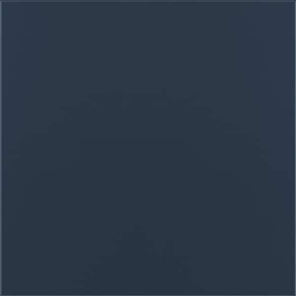 Hanover 11 9/16-in. W x 3/4-in. D x 11 1/2-in. H in Painted Navy Cabinet Door Sample