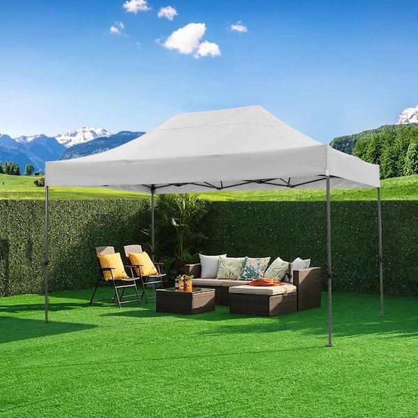 10x15 Pop up Canopy Tent 10x15 Canopy with 4 Sidewalls Waterproof Heavy Duty Commercial for Parties