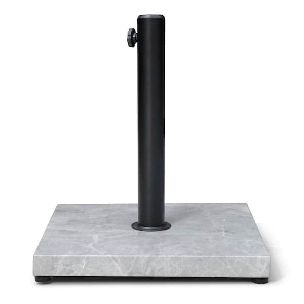 Crestlive Products 40 lbs. Cement Patio Umbrella Base in Light Gray Mosaic