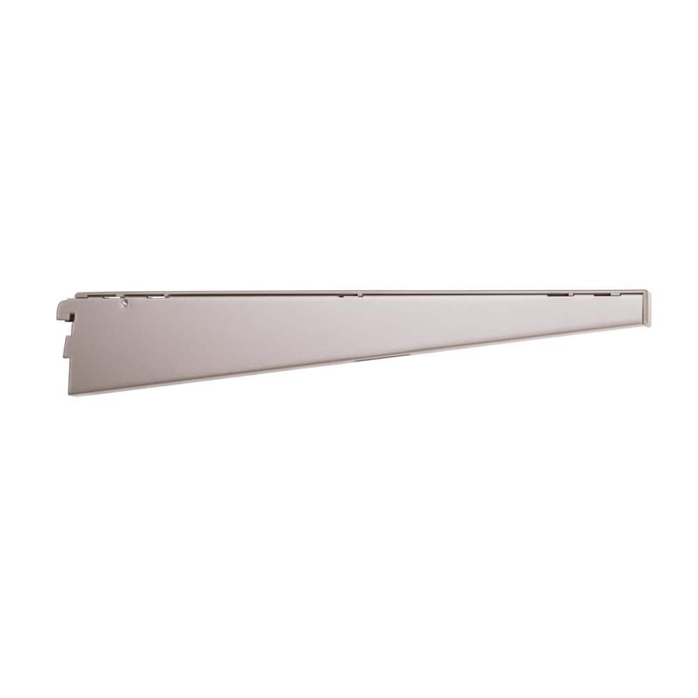 Closet Culture 16 in. Shelf Bracket in Champagne Nickel
