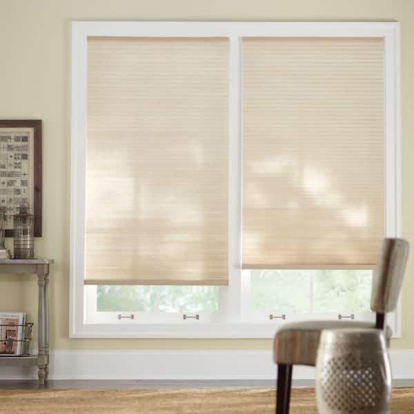 Home Decorators Collection Sahara Cordless Light Filtering Cellular Shades for Windows - 72 in. W x 72 in. L (Actual Size 71.75 in. W x 72 in.L)