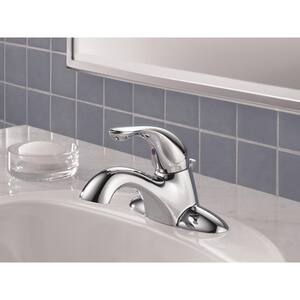 Classic 4 in. Centerset Single-Handle 0.5 GPM Bathroom Faucet in Chrome