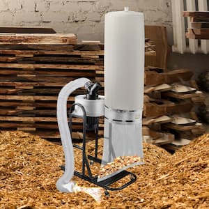 Vortex Dust Collector Woodworking Dust Collector 1.5HP 220-Volt watt/Mobile Base cyclone dust collector