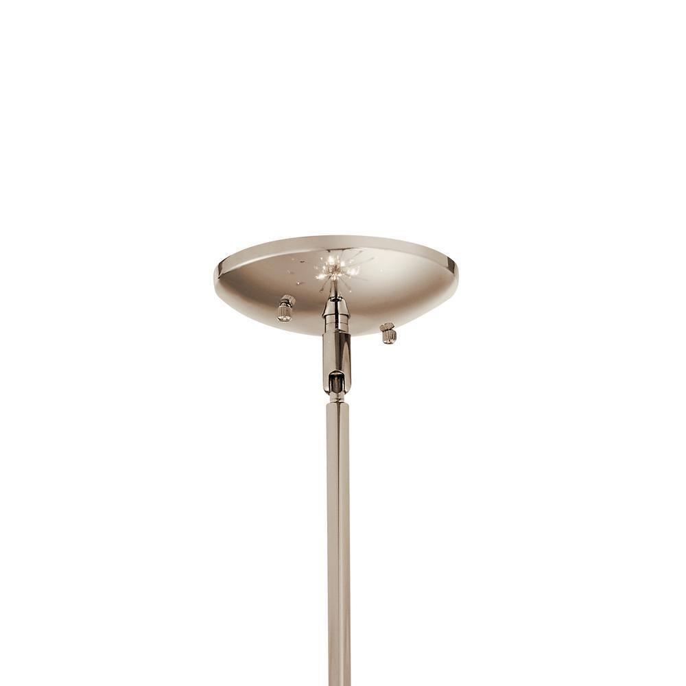 Eris Polished Nickel 23.5" Wide Sputnik Chandelier with Crystal Accents