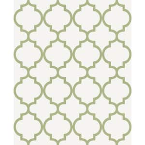 Trellia Green Wallpaper