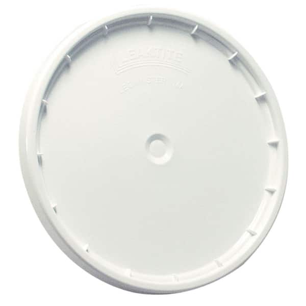Leaktite White Reusable Easy Off Lid for 5-Gal. Pail (60-Pack)