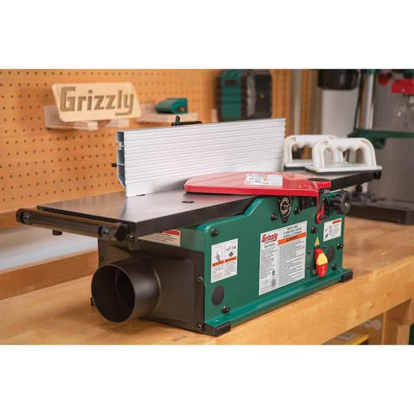 Grizzly Industrial 8 in. Benchtop Jointer with Spiral-Type