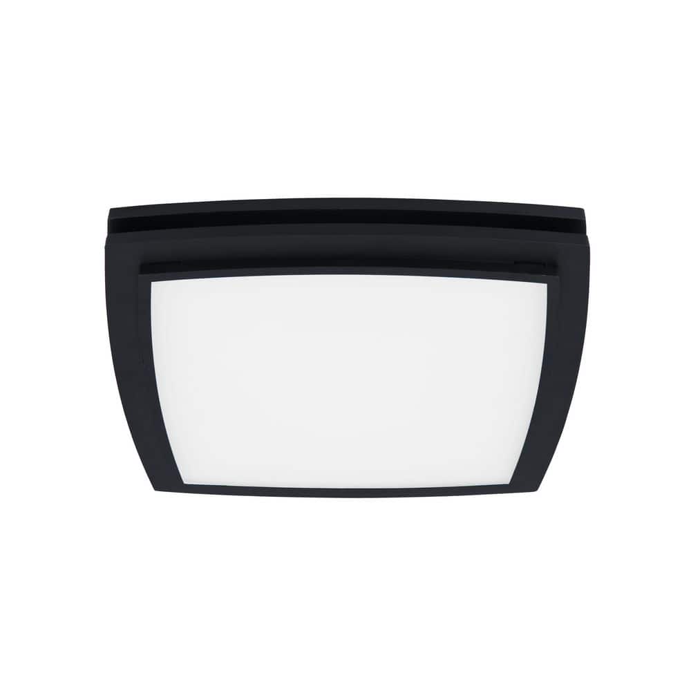Mezzanine 100 CFM 2.0 Sones Bathroom Ventilation Exhaust Fan with Integrated LED Lighting in Matte Black price history on PriceWatchPro
