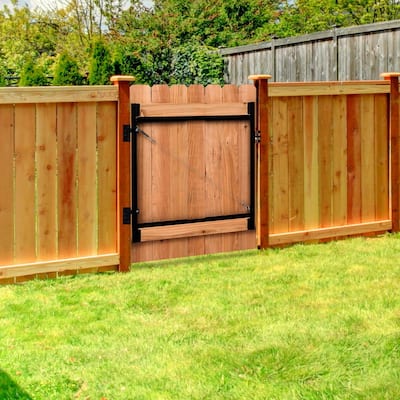 Wood Gate Kits Hardware The, Wooden Fence Gates Home Depot