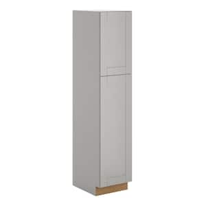 Princeton Assembled 18 x 84 x 24 in. Pantry/Utility in Warm Gray