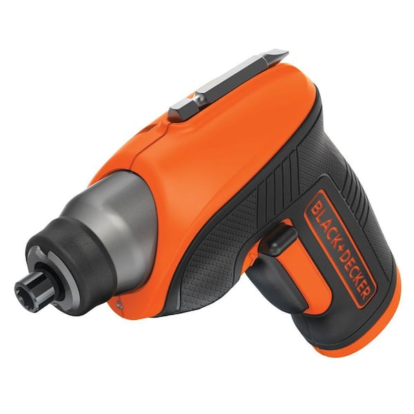BLACK+DECKER 4-volt Max 3/8-in Cordless Screwdriver (1-Battery Included and Charger  Included) in the Cordless Screwdrivers department at