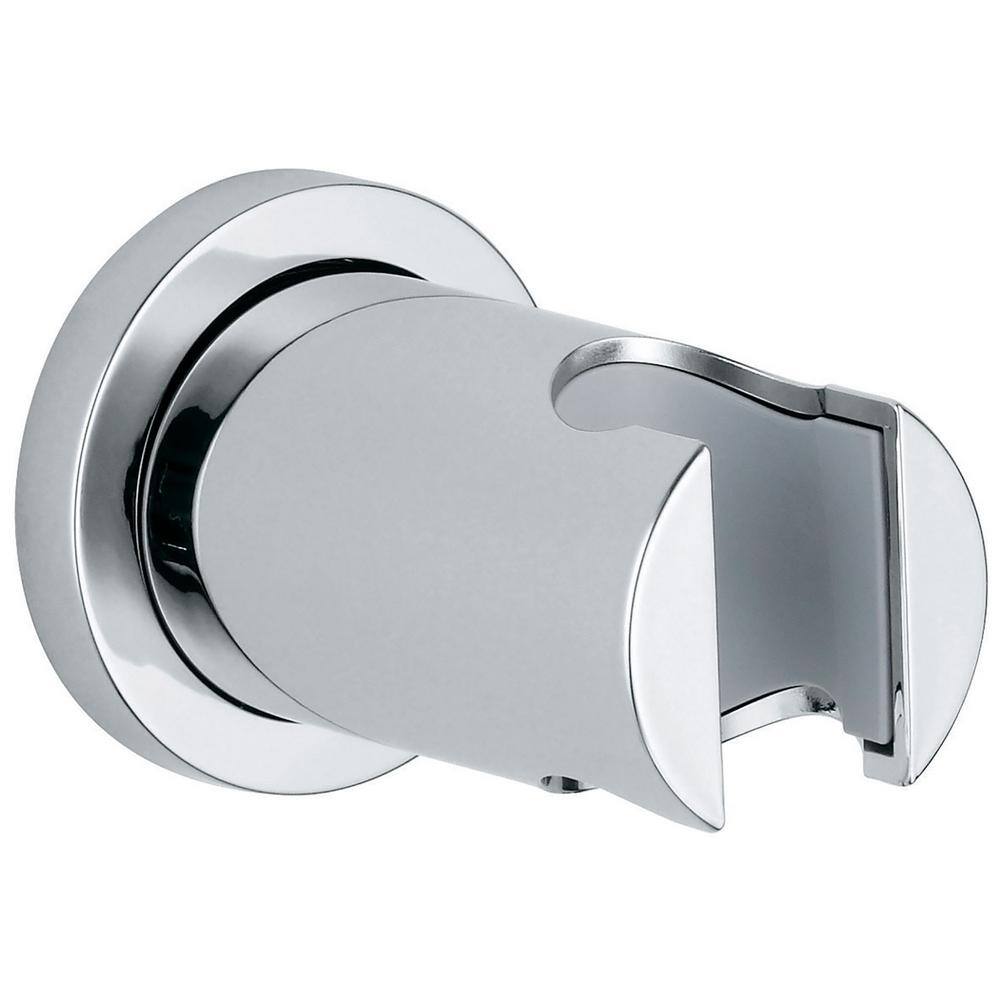 GROHE Rainshower Wall Hand Shower Holder in Starlight Chrome 27074000