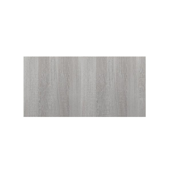 LIFEART CABINETRY Valencia Assembled 27 in. W x 12 in. D x 42 in. H in Misty Gray Plywood Assembled Blind Corner Wall Kitchen Cabinet