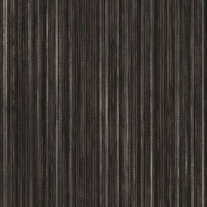 Grasscloth Black Linen Peel and Stick Vinyl Wallpaper 28 sq. ft.