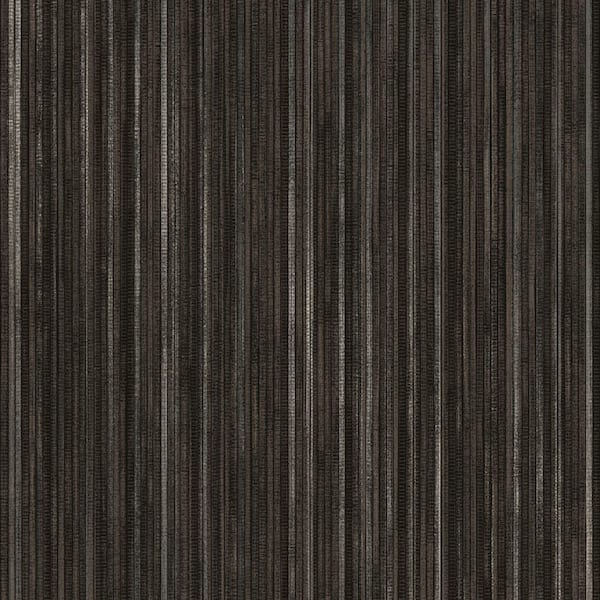 Grasscloth Black Linen Peel and Stick Vinyl Wallpaper 56 sq. ft.