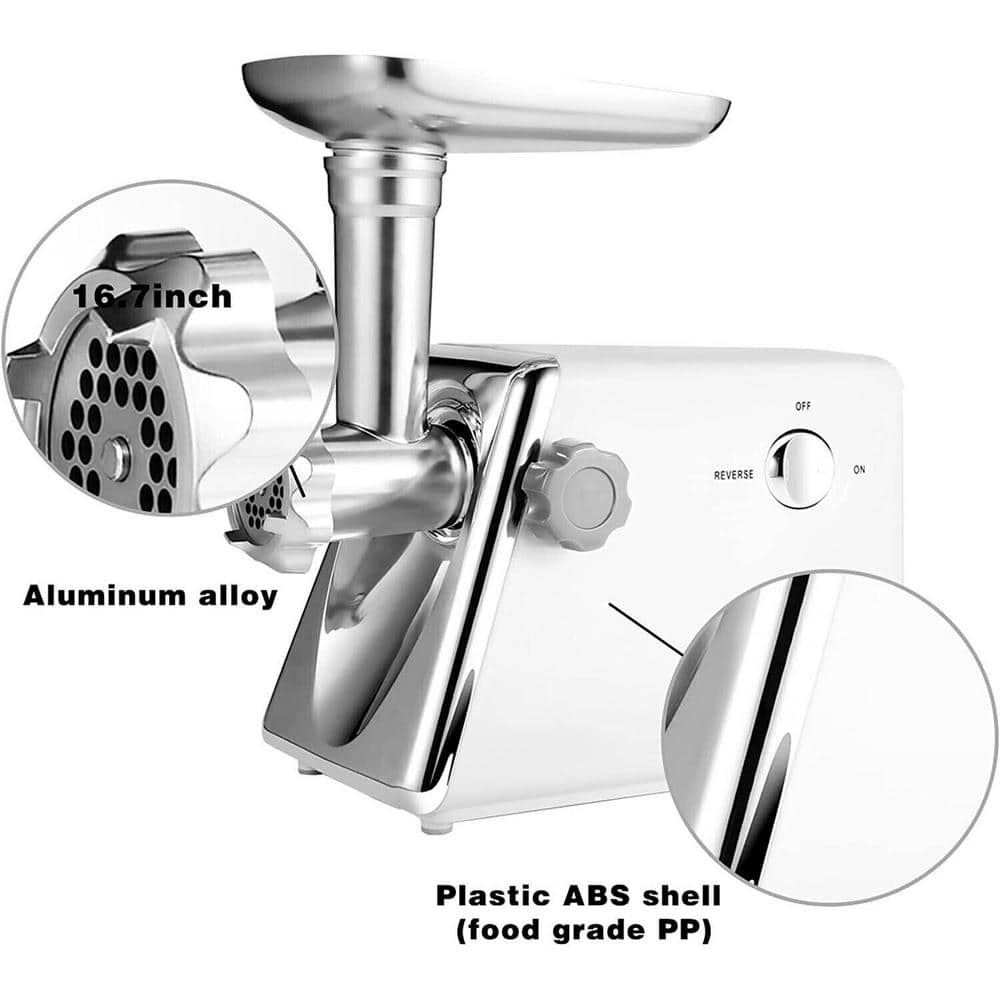 Electric Meat Grinder, 3-IN-1 Meat Mincer & Sausage Stuffer,【1200W Max】 Sausage & Kubbe