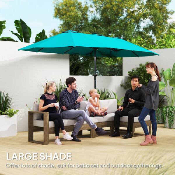 9 six arm patio umbrella cover Replacement Canopy 6 Ribs 9Feet Offset Cantilever Umbrella Replacement Top Market Table Outdoor Deck Umbrella Universal Replacement Canopy ( Color : Black , Size : (6.5Ft)2m/6ribs Outdoor 11 ft x ribs from 52 to Size:(9-13ft) 88in. 086484