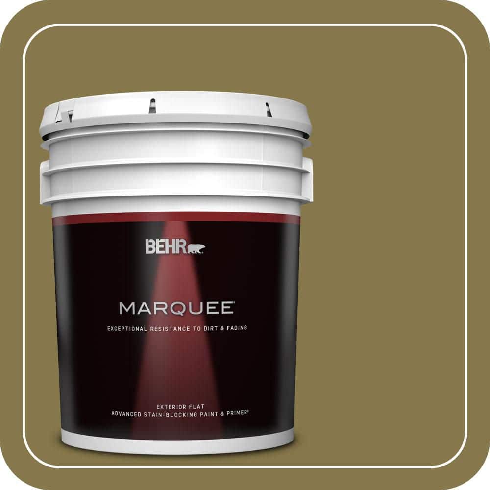 5 gal. #M330-7 Green Tea Leaf Flat Exterior Paint & Primer price history on PriceWatchPro