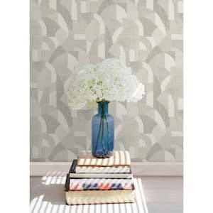 216in. x 20.5in. Brown Macario Peel and Stick Wallpaper