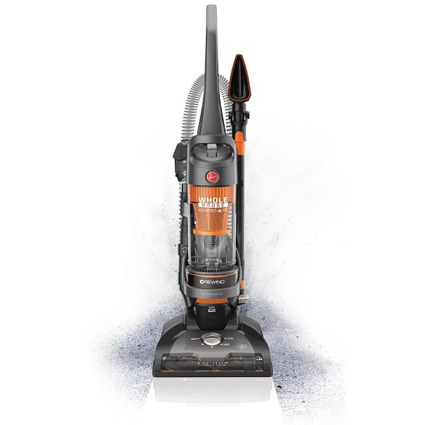 HOOVER - WindTunnel 2 Whole House Rewind, Bagless, Corded, HEPA Filter, Upright Vacuum Cleaner, Carpet and Hard Floors, UH71255V