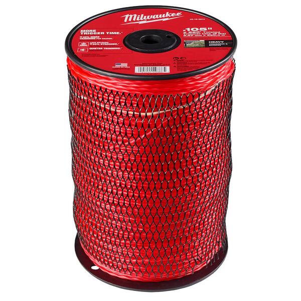 Milwaukee 0.105 in. x 920 ft. Twisted Trimmer Line Spool