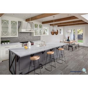 EpicClean Milton Fortune Polished 4 in. x 8 in. Color Body Porcelain Floor and Wall Sample Tile