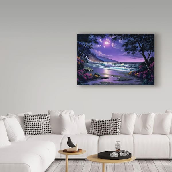 Trademark Fine Art Anthony Casay 'Coastline 1' Canvas Unframed