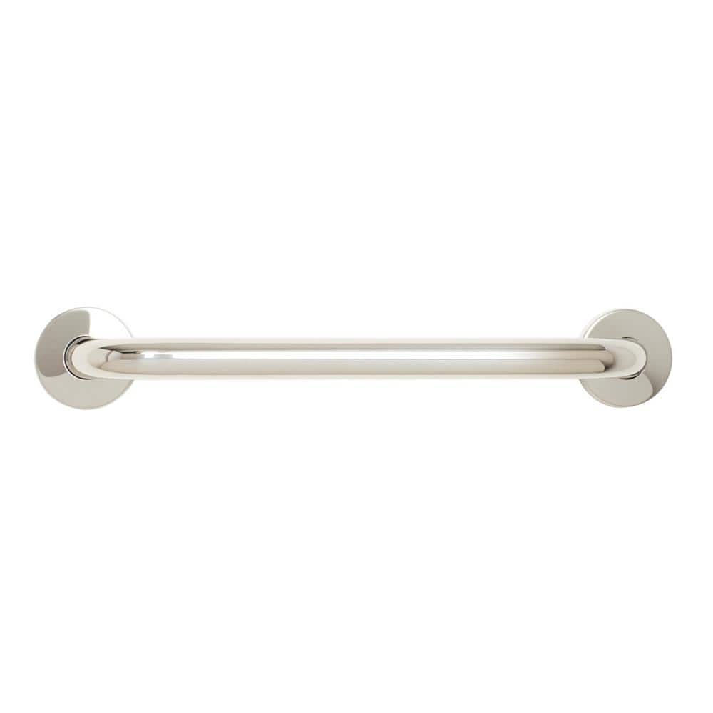 SEACHROME 16 in. x 1-1/4 in. Dia Stainless Steel Wall Mount ADA Compliant Bathroom Shower Grab Bar in Polished