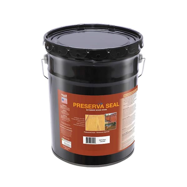 PRESERVA seal natural cedar 5 Gal. exterior stain and sealer