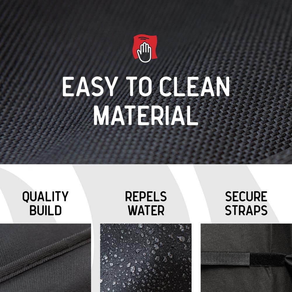Nexgrill 52" Black Polyester PVC Grill Cover