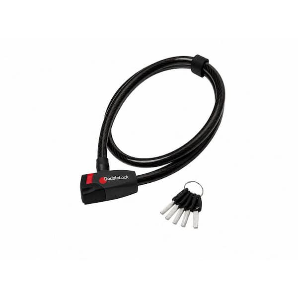 Panther, 3.9 ft. Keyed Cable Bike Lock, Braided Steel Cable