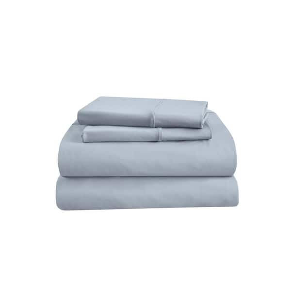 TEMPUR-PEDIC TEMPUR ProPerformance Sleepy Blue Nylon Sheet Set Split-King Performance Knit