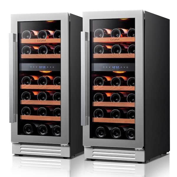 Ca'Lefort 30 in. Quad Zone Cellar Cooling Unit 56-Bottles Built