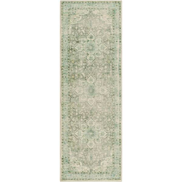 Artistic Weavers Ottawa Sage/Aqua 3 ft. x 8 ft. Indoor Area Rug ...