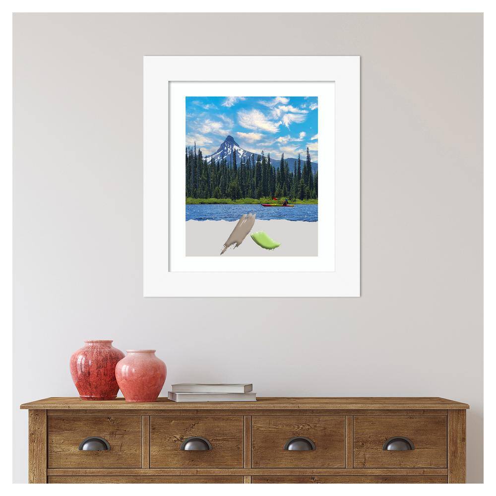 Classic White Wood Wall Picture Frame 16x20